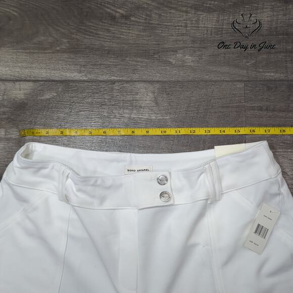 SOHO Apparel Wide Leg Crop Pants Size XL - Picture 3 of 6